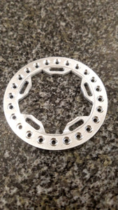 Slotted hexagon bead locks